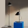 Yuh Floor Lamp and Yuh Table Lamp – black | Louis Poulsen | designed by GamFratesi