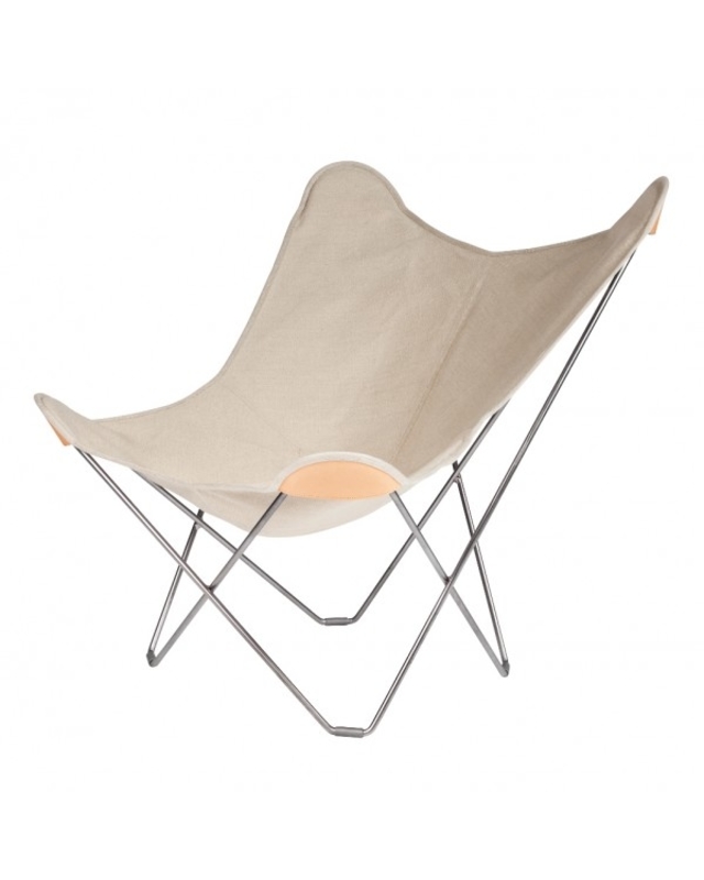 CUERO Butterfly Chair - Canvas