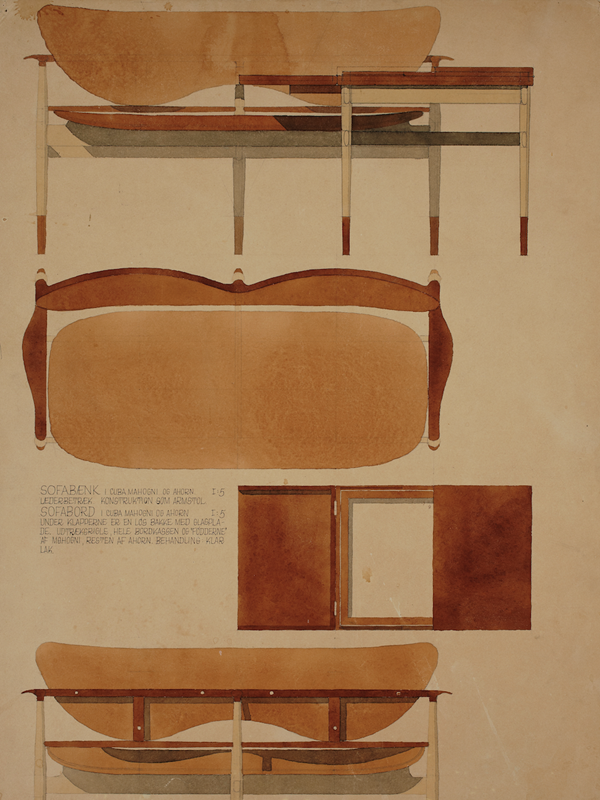 48 Sofa Bench | House of Finn Juhl