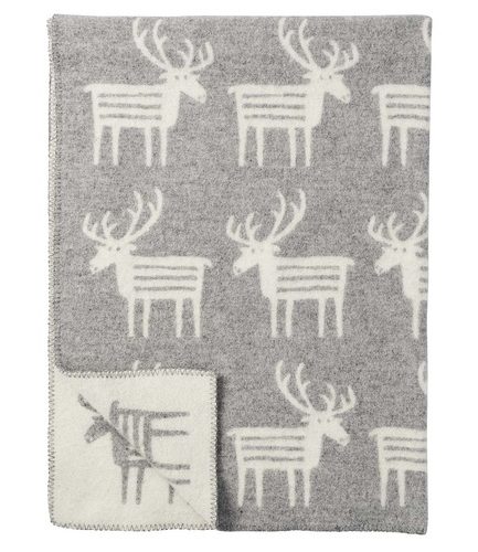 Klippan Reindeer Blanket | Grey