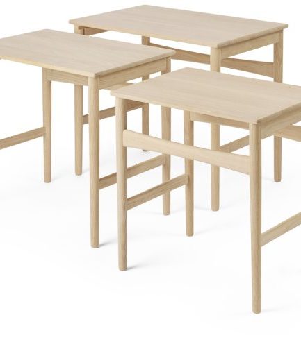 CH004 Nesting Tables | Hans Wegner | Carl Hansen & Søn