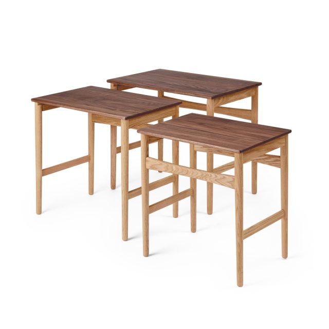 CH004 Nesting Tables | Hans Wegner | Carl Hansen & Søn