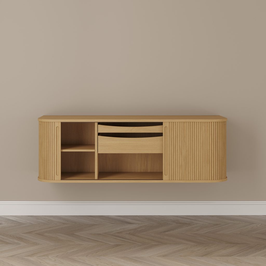 Wall Cabinet 230 by Bernhard Pedersen & Søn