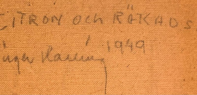 Stilleben med rökad sill (Still Life With Smoked Herring) | Birger Halling